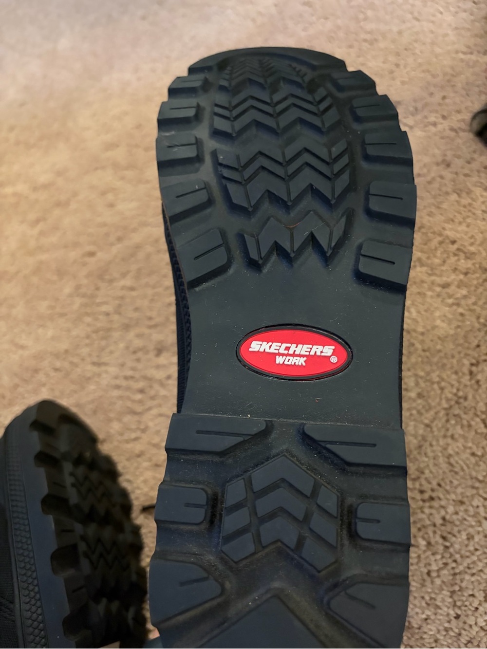 Skechers Work Rotund Darragh Steel Toe Boots Women’s 9.5 Black - Picture 6 of 9
